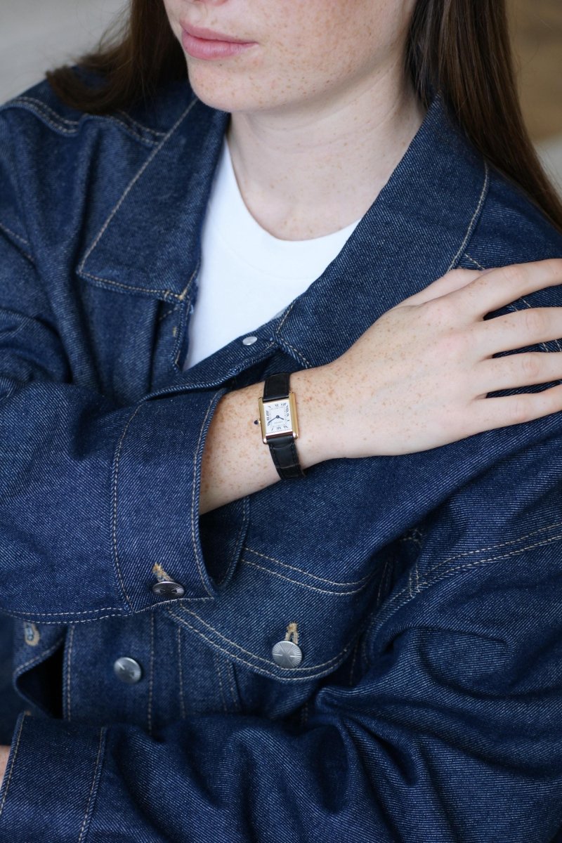 Montre Cartier Tank Louis Cartier Or Jaune 78087 - Castafiore