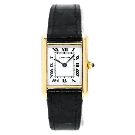 Watch CARTIER Tank Louis Médium in yellow gold
