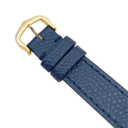 Montre Cartier, "Tank Must", argent plaqué or, cadran laqué noir. - Castafiore