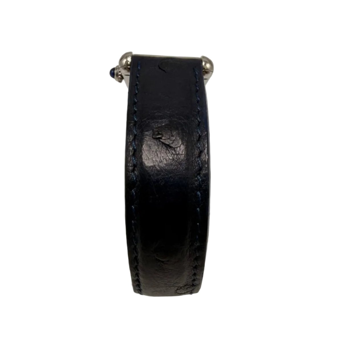 Montre CARTIER "Tank Must de Tank" en argent et cuir - Castafiore