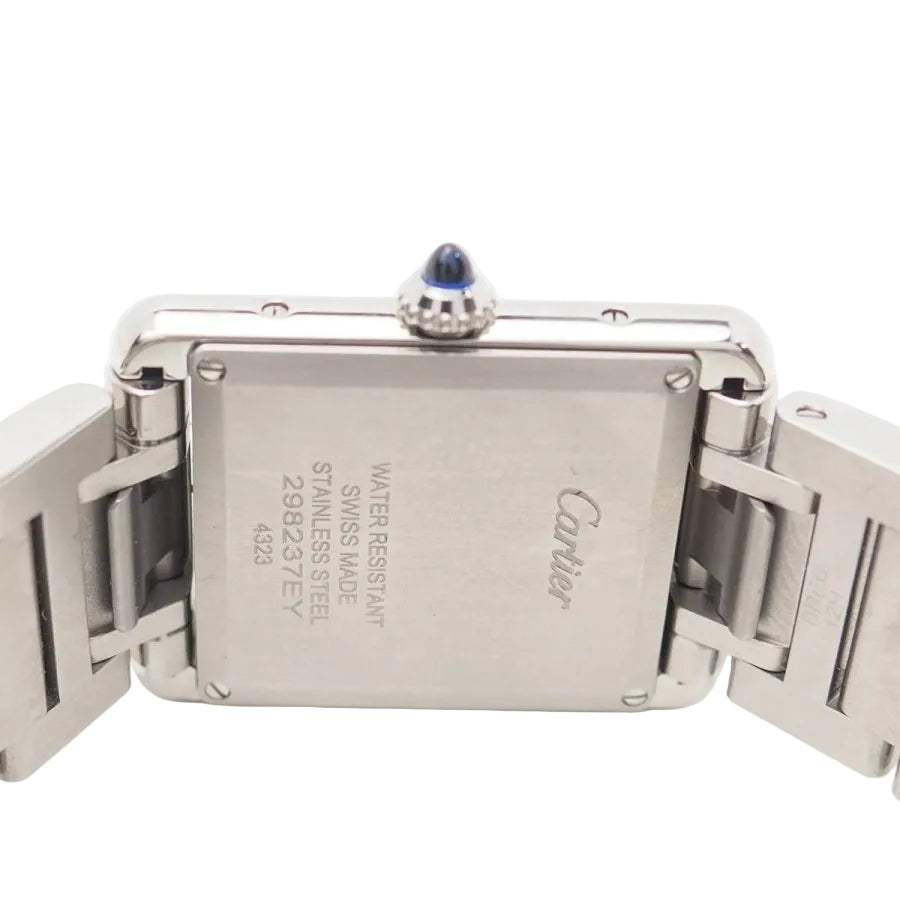 Montre Cartier Tank Must en acier - Castafiore