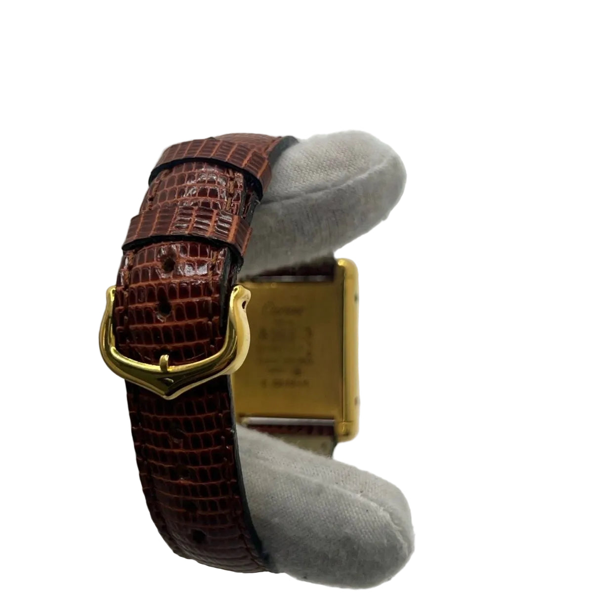 Montre CARTIER "Tank Must" en argent et vermeil - Castafiore