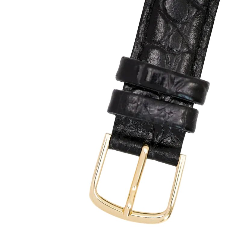 Montre CARTIER "Tank Must Trinity" en vermeil et cuir - Castafiore
