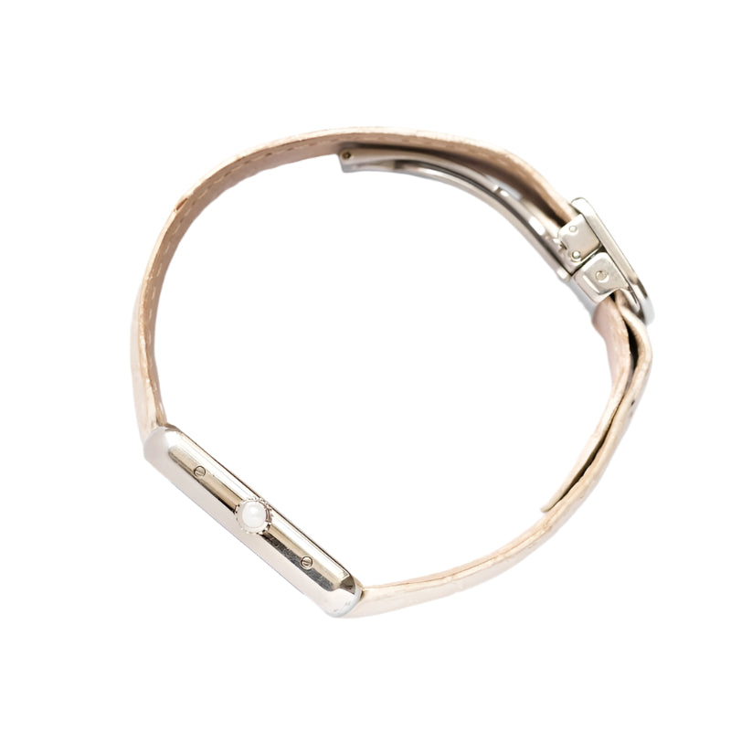 Montre CARTIER Tank solo siglée en acier - Castafiore