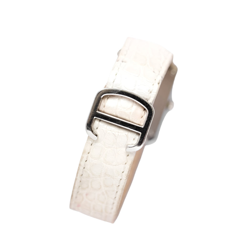 Montre CARTIER Tank solo siglée en acier - Castafiore