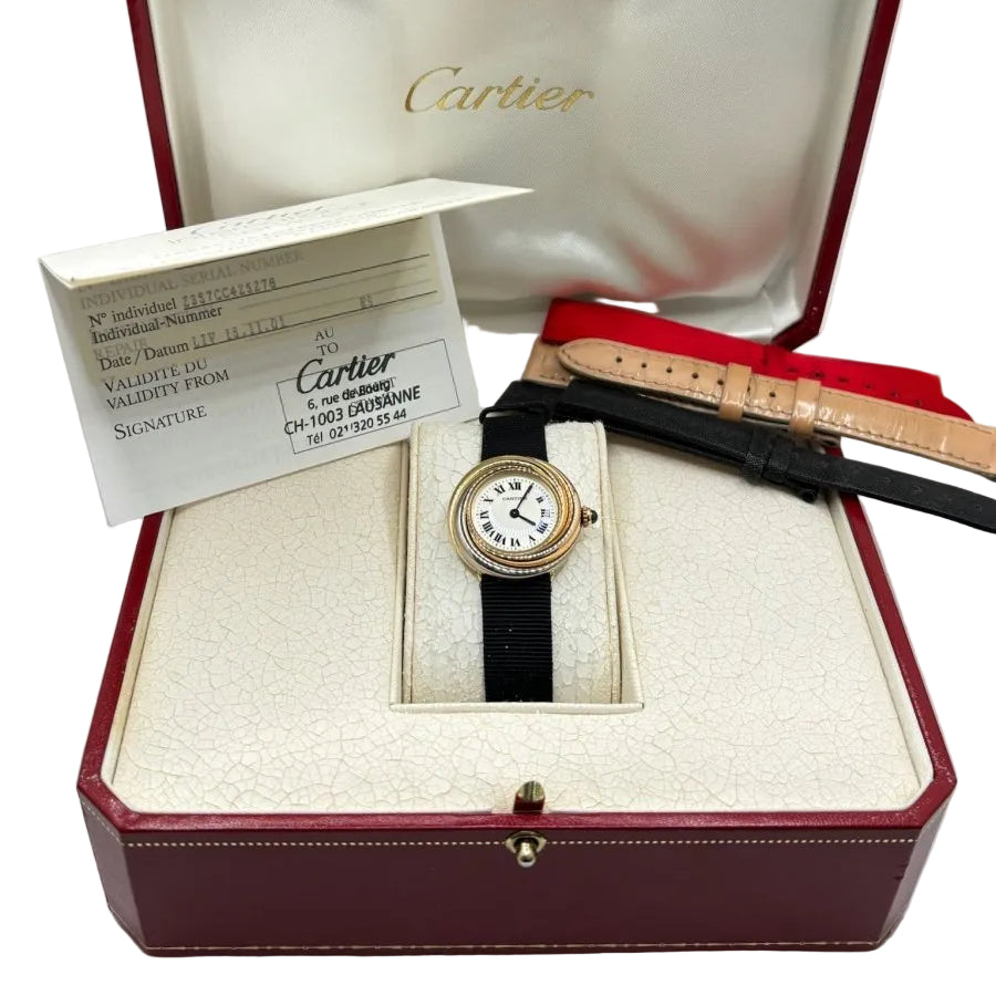 Montre CARTIER Trinity en or jaune - Castafiore