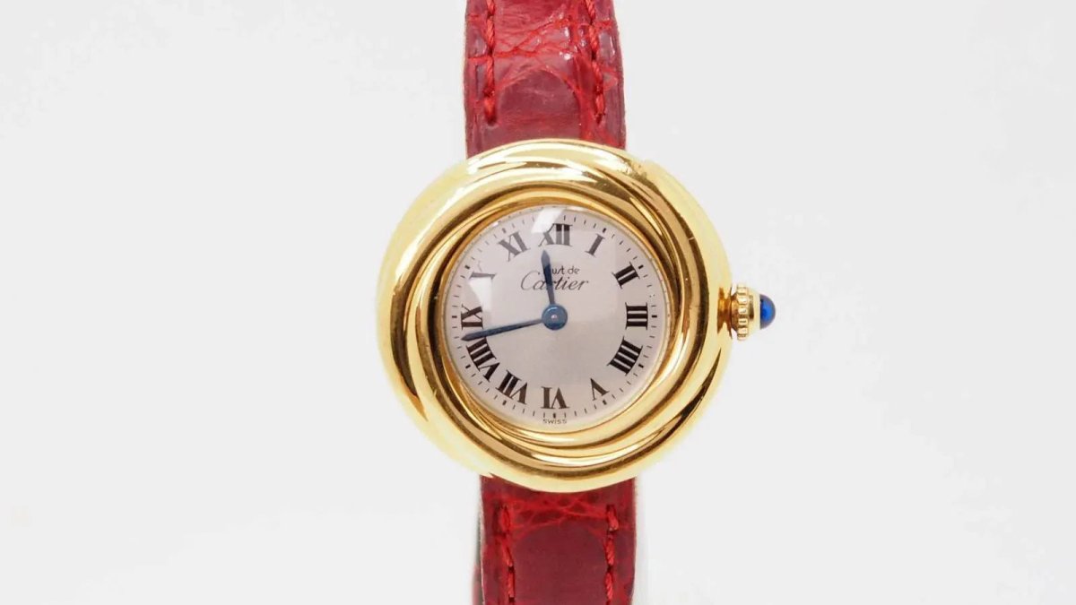 Montre Cartier Trinity Must Vermeil - Castafiore