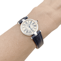 Montre CARTIER "Vendôme Must" en argent, acier et cuir - Castafiore