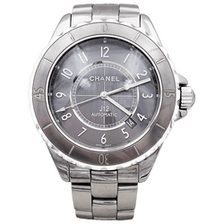 Montre CHANEL "Chromatic" en céramique de titane et acier - Castafiore