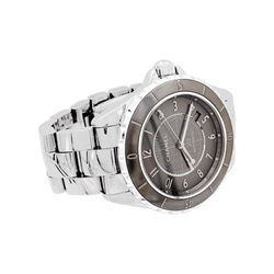 Montre CHANEL "J12 Chromatic" en céramique, titane et acier - Castafiore