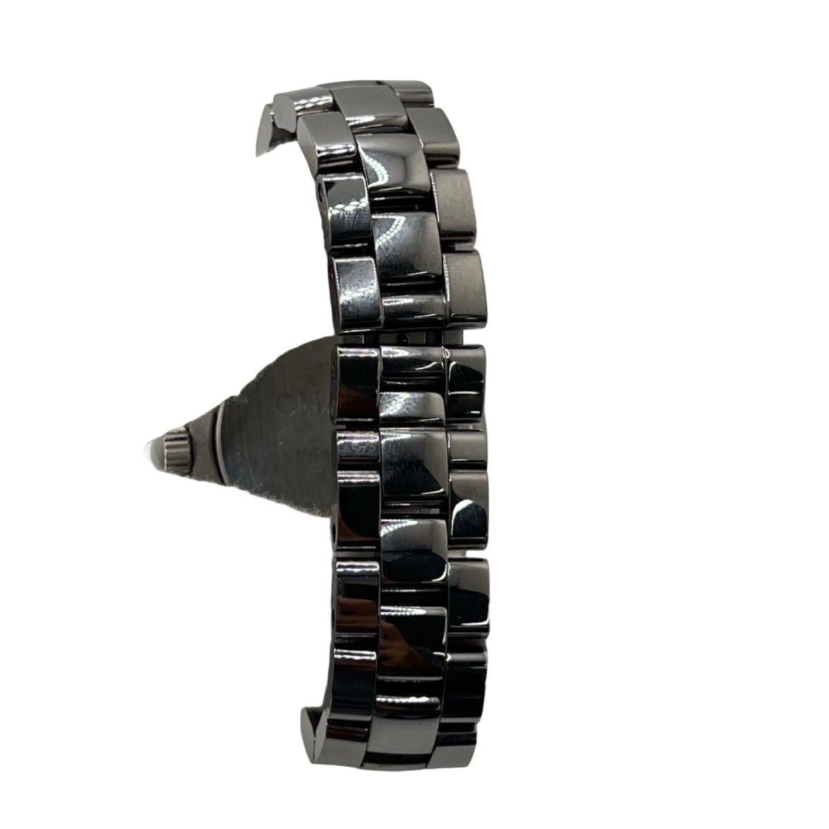 Montre CHANEL "J12" en céramique et acier - Castafiore