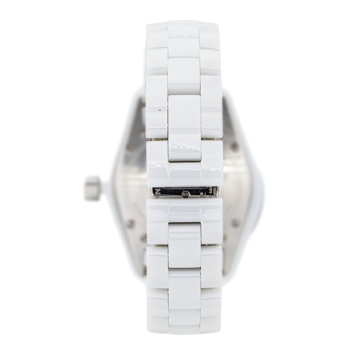 CHANEL “J12” ceramic and diamond watch – Castafiore