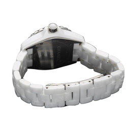 Montre CHANEL "J12" en céramique et quartz - Castafiore