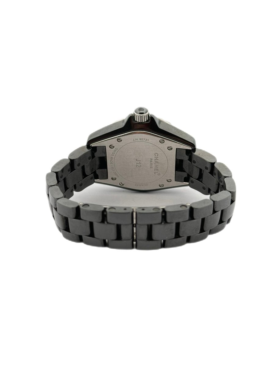 CHANEL J12 watch in black ceramic – Castafiore