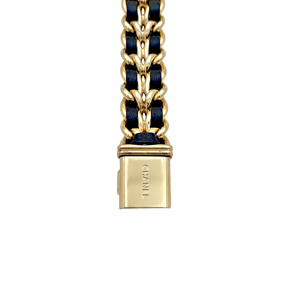 Montre CHANEL "Première" en acier, cuir et quartz - Castafiore