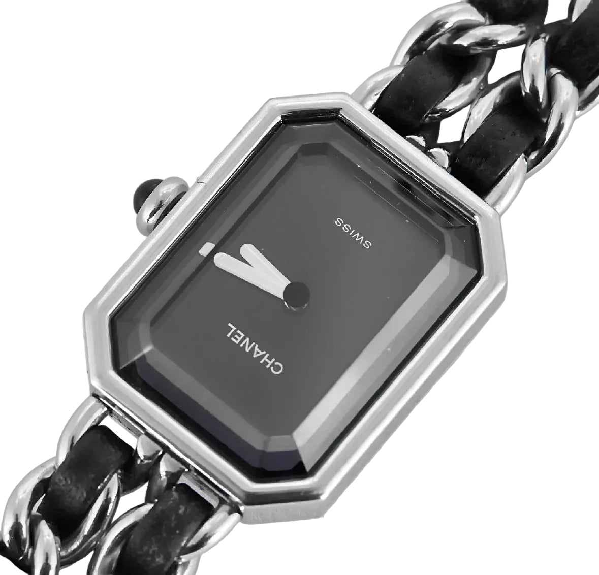 Montre CHANEL "Première" en acier et cuir - Castafiore