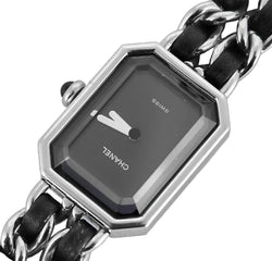 Montre CHANEL "Première" en acier et cuir - Castafiore