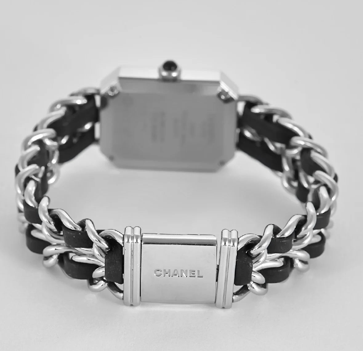 Montre CHANEL "Première" en acier et cuir - Castafiore