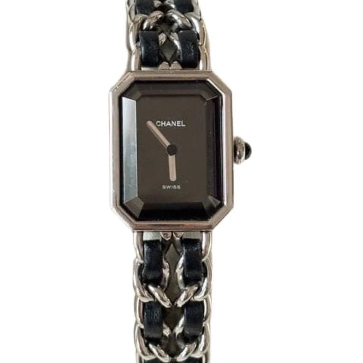 Montre CHANEL "Première" en acier et cuir - Castafiore