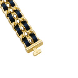 Montre CHANEL "Première" en or, acier et cuir - Castafiore