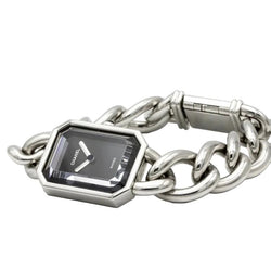 Montre CHANEL "Première Gourmette" en acier et quartz - Castafiore