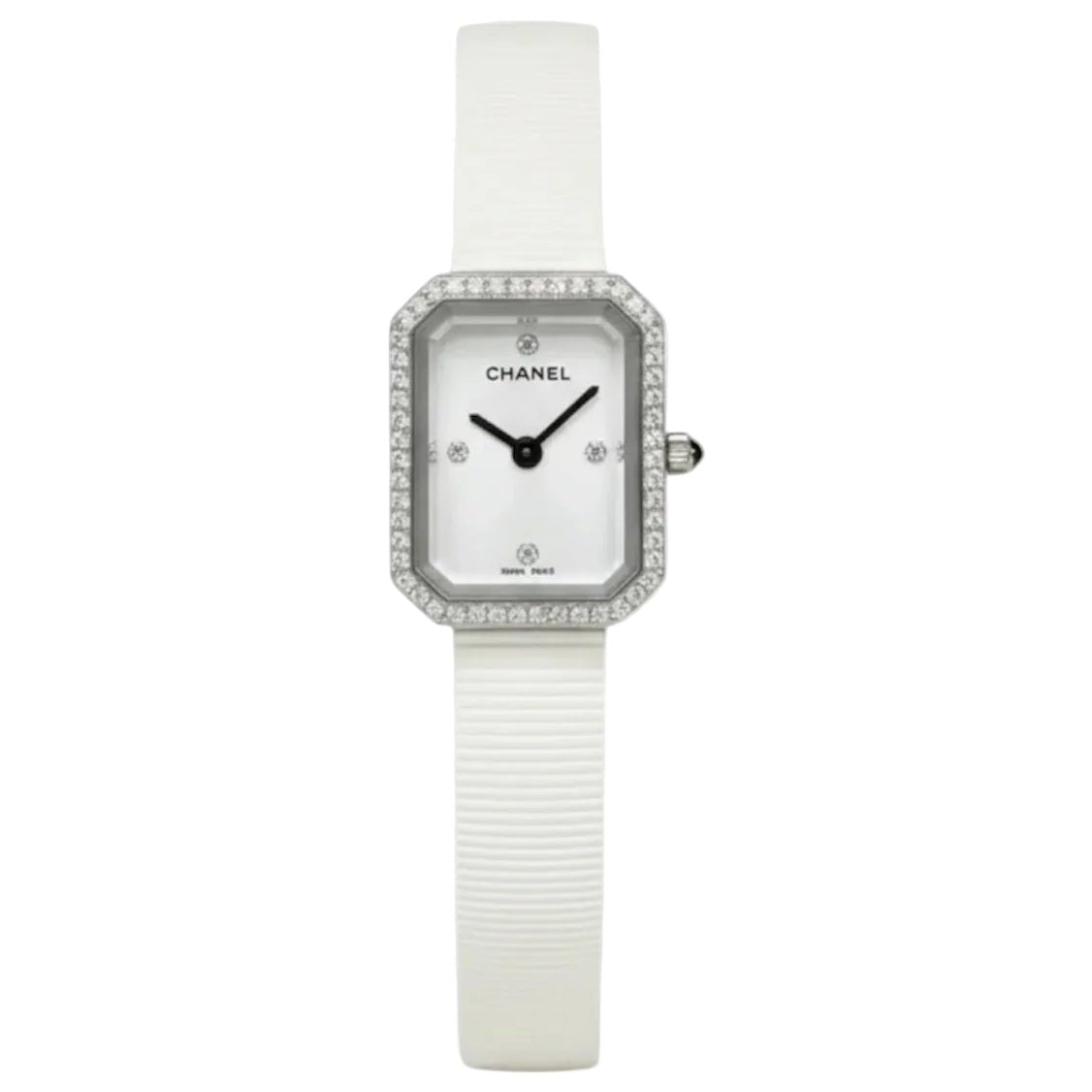 Montre CHANEL "Première Mini" en acier et nacre - Castafiore