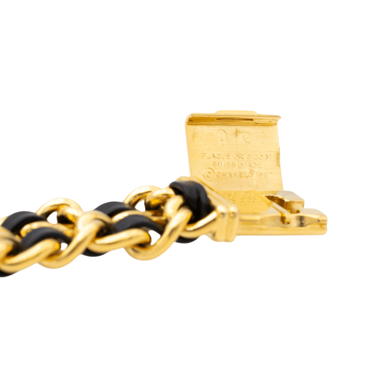 Montre CHANEL, "Première" plaqué or - Castafiore
