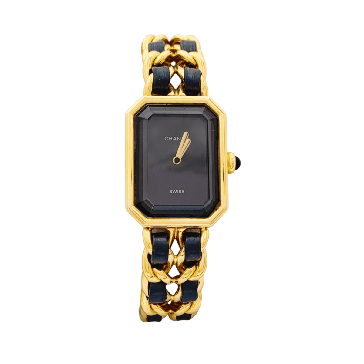 Montre Chanel, "Première", plaqué or. - Castafiore