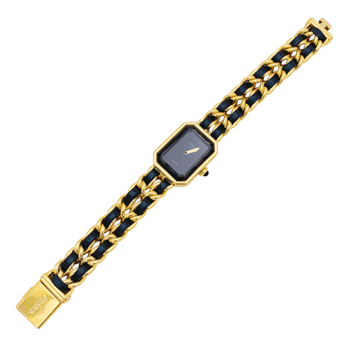 Montre Chanel, "Première", plaqué or. - Castafiore