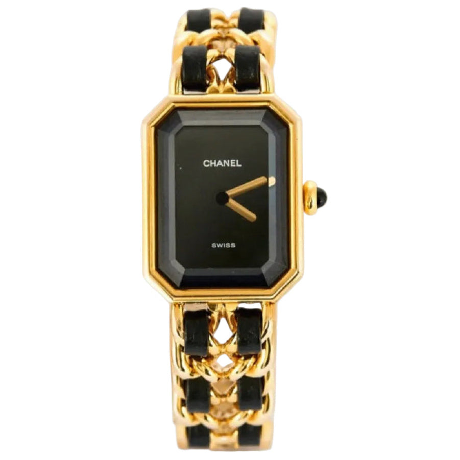 Montre CHANEL Première – Plaqué or / Taille L - Castafiore