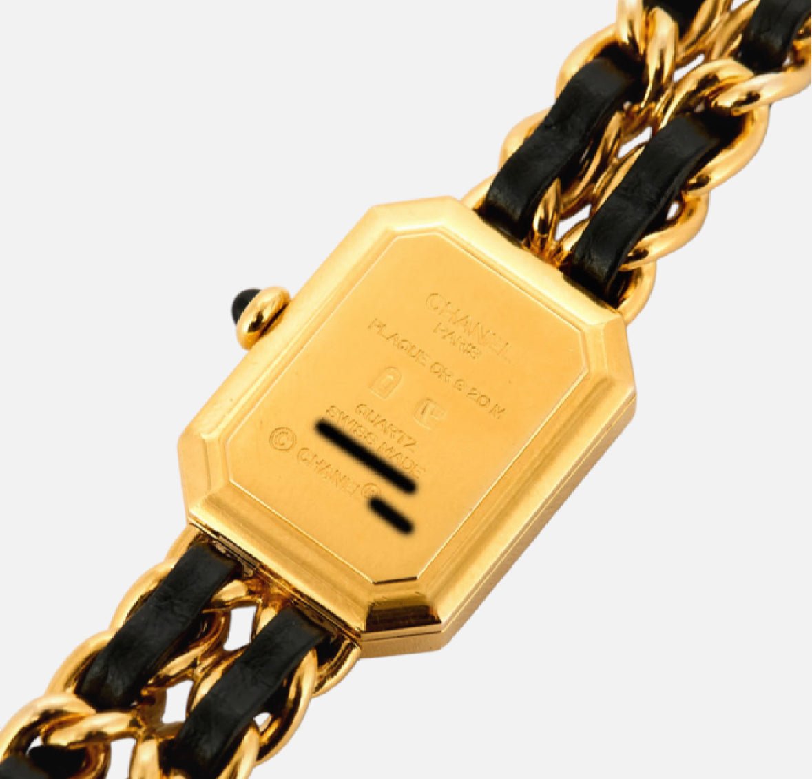 Montre CHANEL Première – Plaqué or / Tailles S - Castafiore