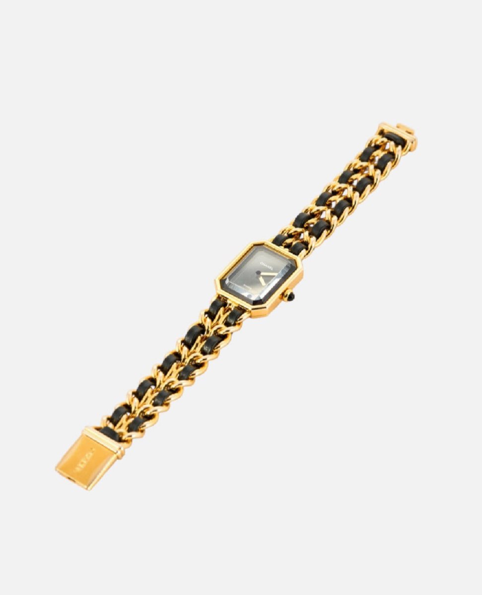 Montre CHANEL Première – Plaqué or / Tailles S - Castafiore