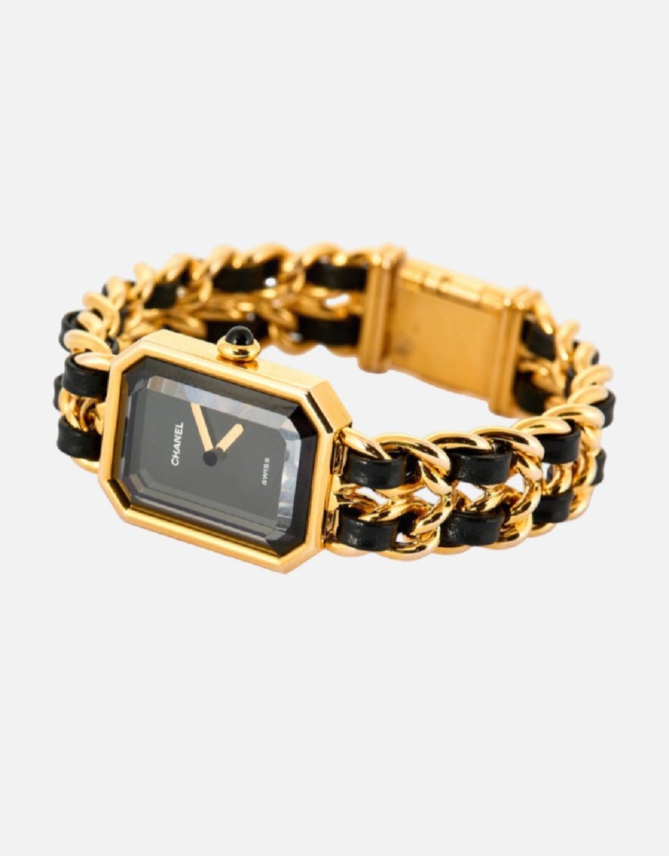 Montre CHANEL Première – Plaqué or / Tailles S - Castafiore