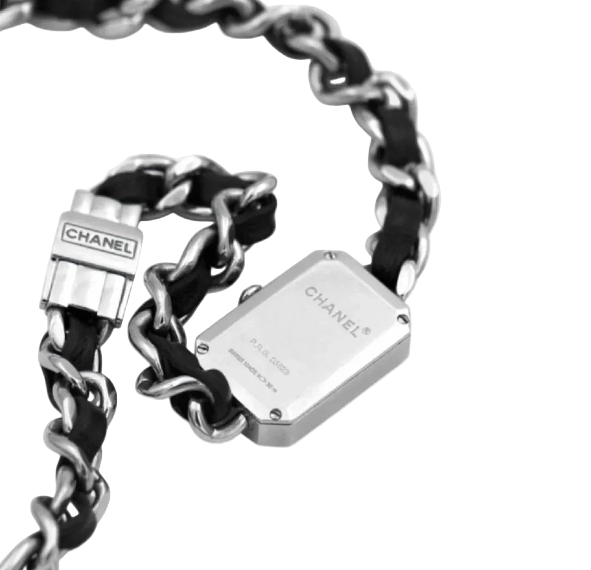 Montre CHANEL "Première Rock" en cuir - Castafiore