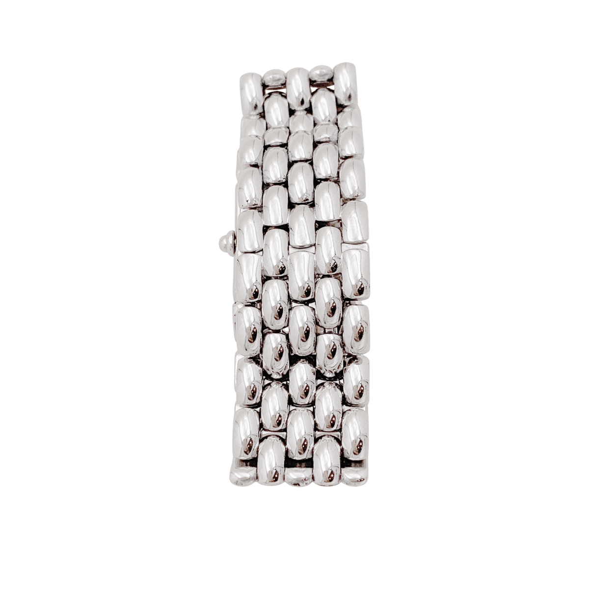 Montre CHAUMET "Khésis" en acier, nacre et diamants - Castafiore