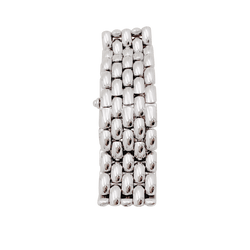 Montre CHAUMET "Khésis" en acier, nacre et diamants - Castafiore