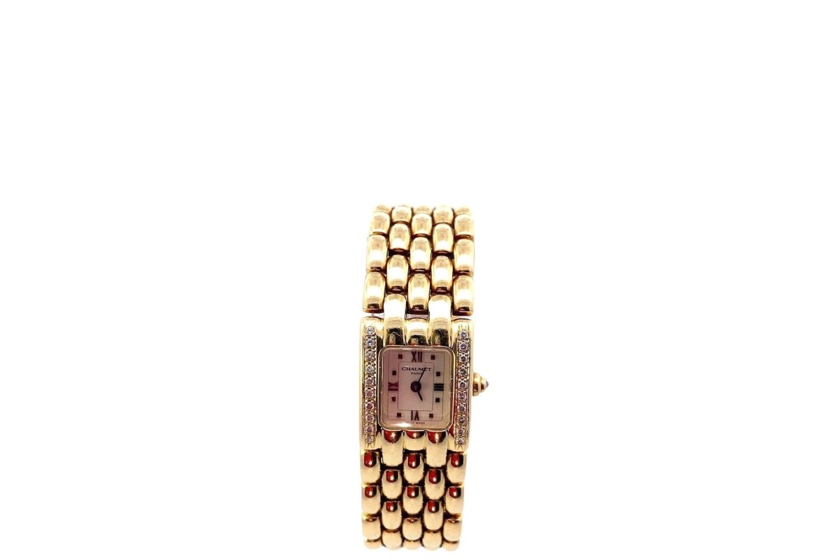 Montre Chaumet Khesis en or et diamants - Castafiore