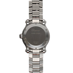 Montre CHOPARD "Happy Sport" en acier, inox et quartz - Castafiore