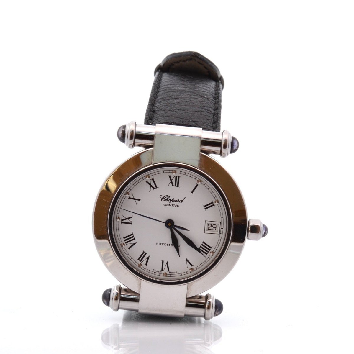 Montre CHOPARD "Impériale" en cuir et saphir - Castafiore