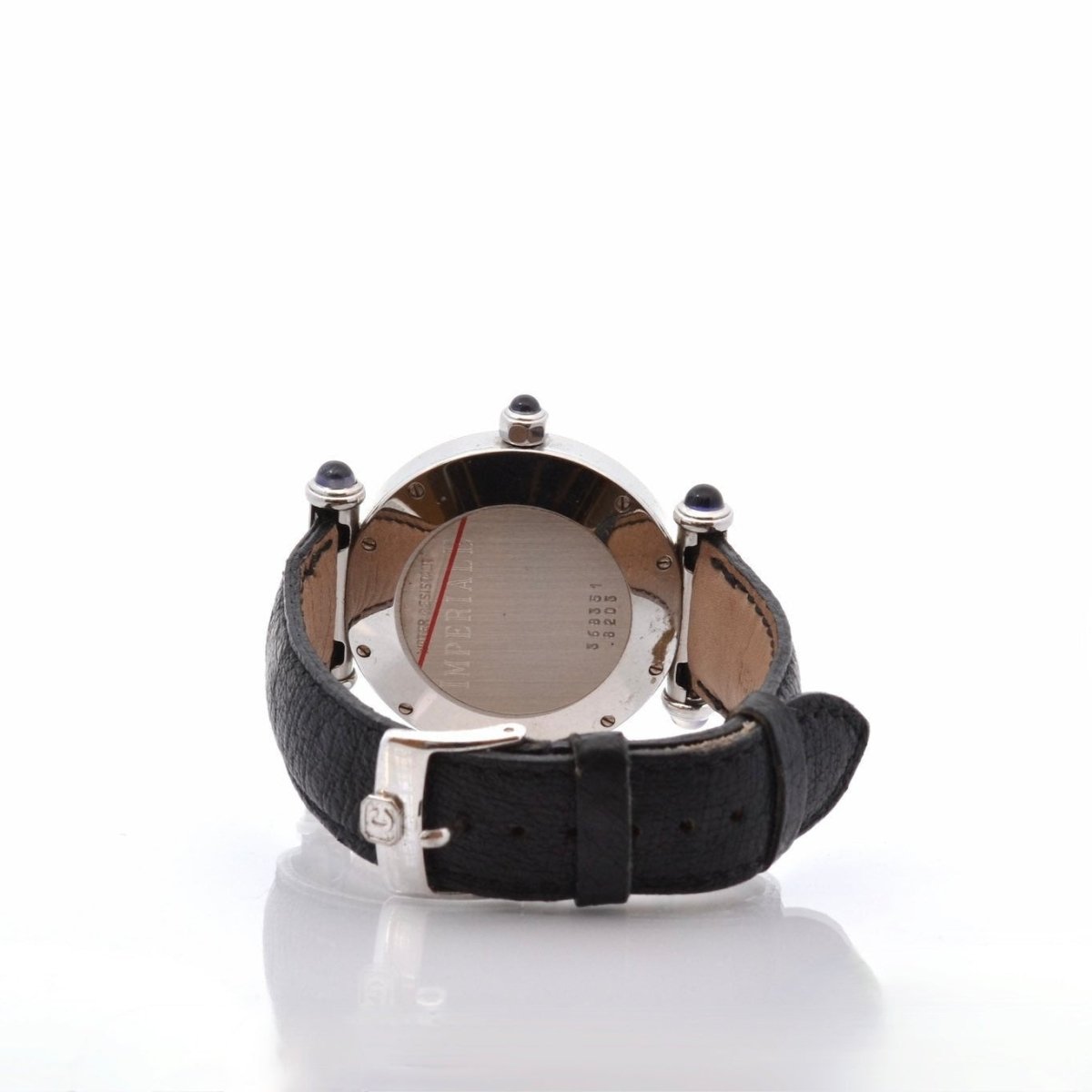 Montre CHOPARD "Impériale" en cuir et saphir - Castafiore