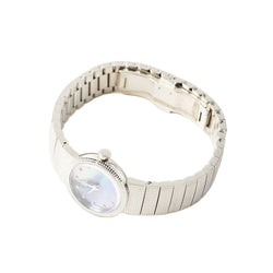 Montre de dame DIOR "La Baby D" en acier, nacre et diamants - Castafiore