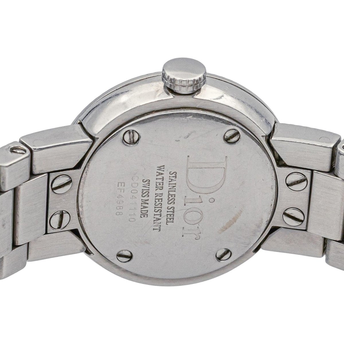 Montre DIOR "La D Baby" en acier et nacre - Castafiore