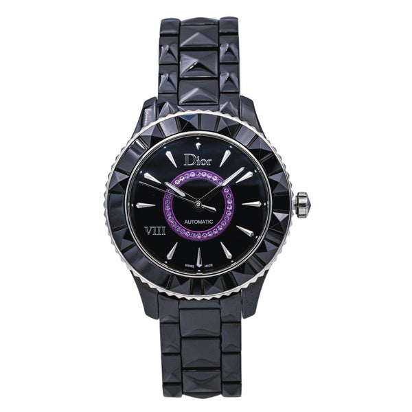 Diorメンズダイヤ入り高級腕時計　ユニセックスでも可能　a montre-dior-viii-en-ceramique-