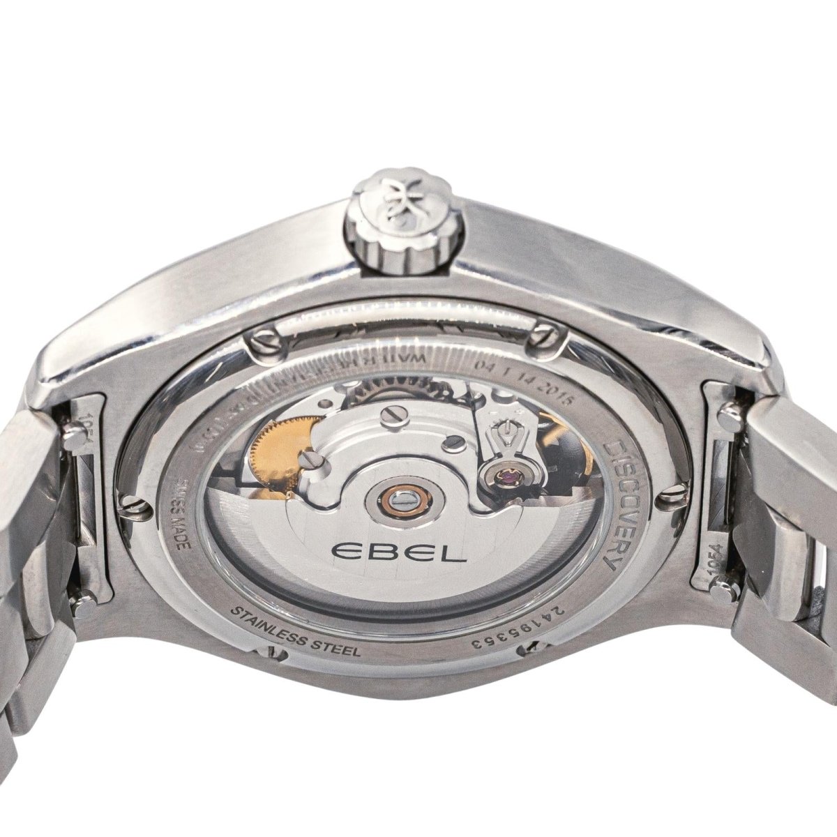 Montre EBEL "Discovery" en acier et mécanique - Castafiore