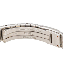 Montre EBEL en acier et diamants - Castafiore