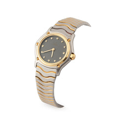 Montre EBEL en or jaune, quartz et acier - Castafiore