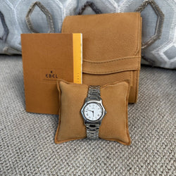 Montre EBEL "Sport Classique" en acier, saphir et quartz - Castafiore