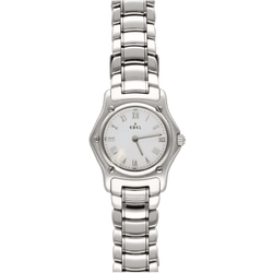 Montre EBEL "Sport Classique" en acier, saphir et quartz - Castafiore