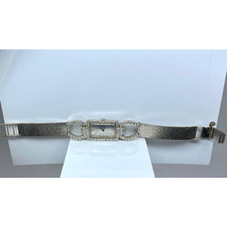 Montre en or blanc 18 carats sertie de diamants - Castafiore