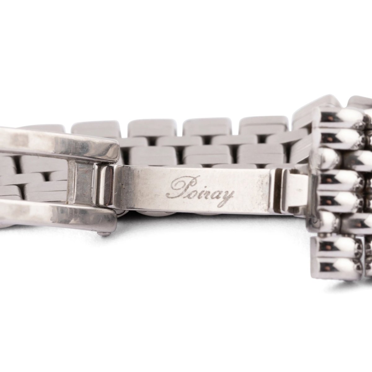 Montre en or gris et diamant Poiray modèle ma première mini - Castafiore